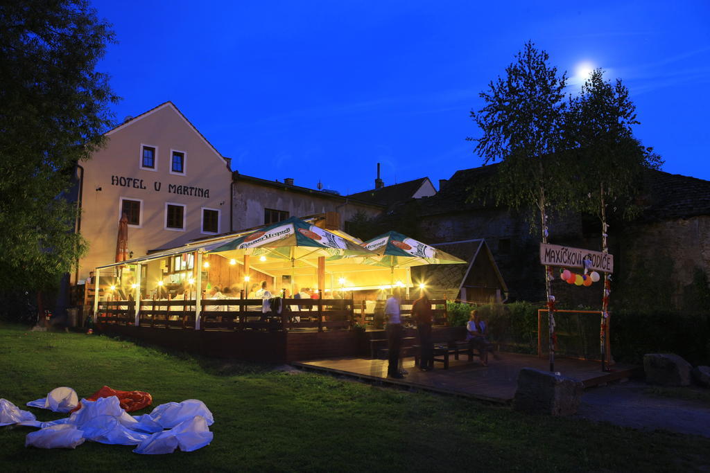 Hotel U Martina - Kocabka Rožmberk nad Vltavou エクステリア 写真