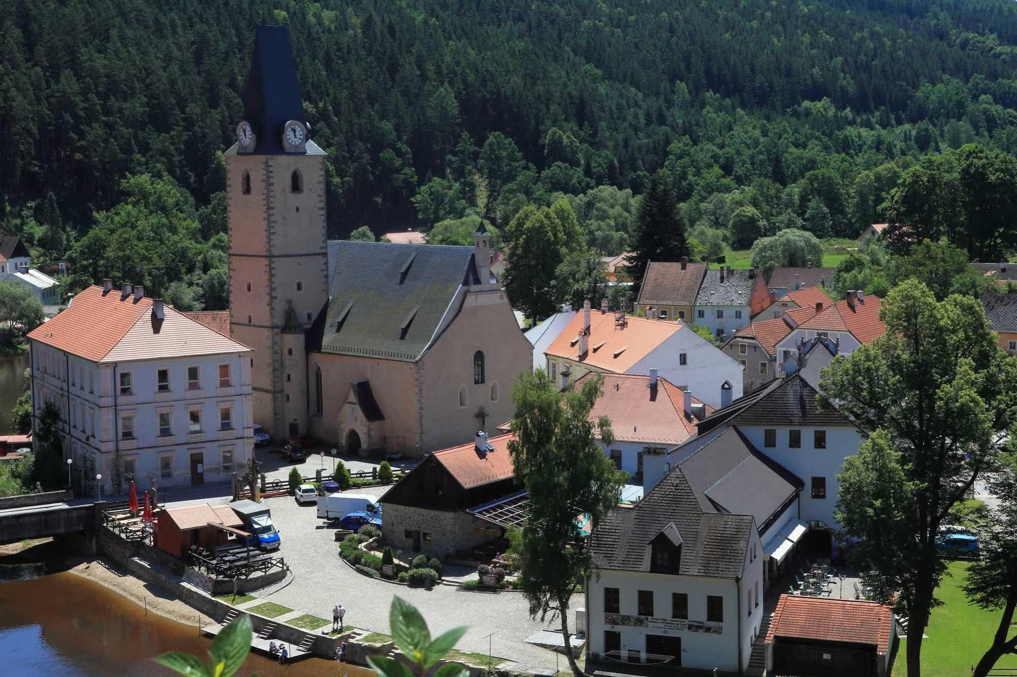 Hotel U Martina - Kocabka Rožmberk nad Vltavou エクステリア 写真