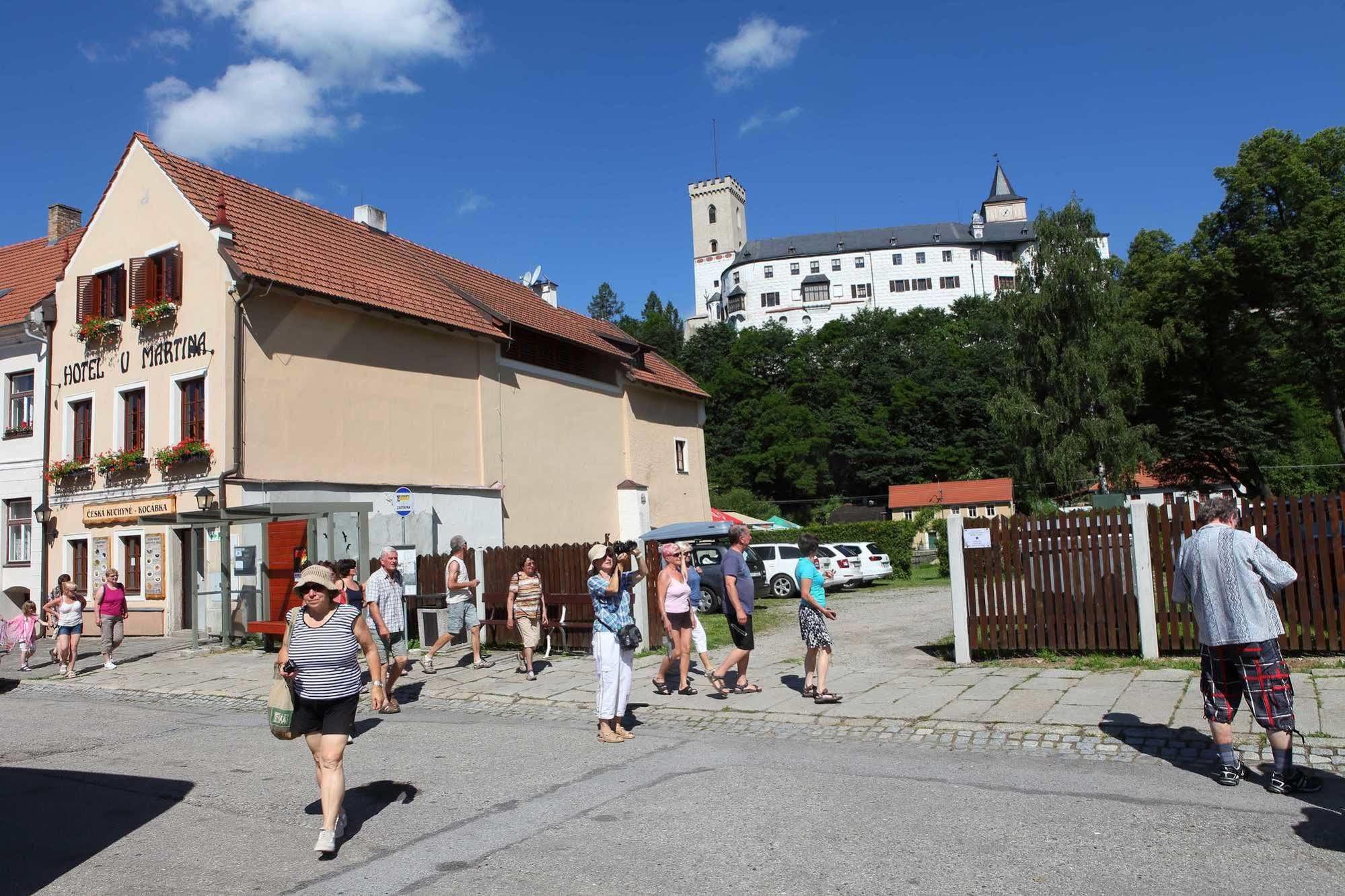 Hotel U Martina - Kocabka Rožmberk nad Vltavou エクステリア 写真